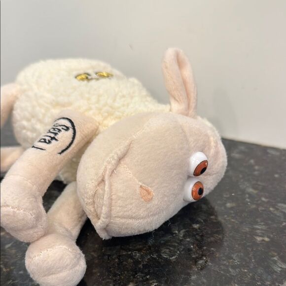 Vtg Serta Home Counting Sheep #9 Plush Stuffed Animal 8" Lamb Curto Toy - Picture 6 of 7